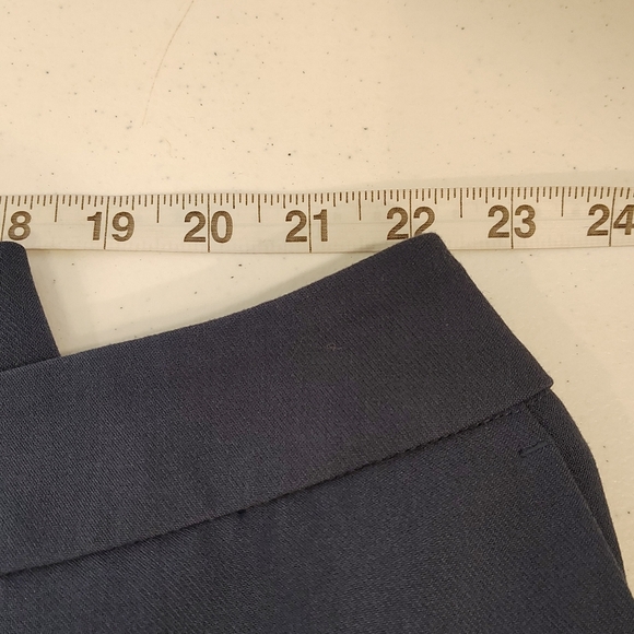 Worthington Dress Pants Trouser High Rise Straight Womens Plus Size 24W Navy - Picture 9 of 12
